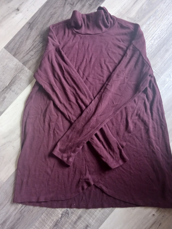 Old Navy Tops - Old Navy Plum Long Sleeve Turtleneck Tulip Nursing Sweater